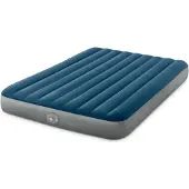 Intex Aufblasbare Doppelmatratze 203 x 152 x 25 cm mit integrierter elektrischer Pumpe 64189