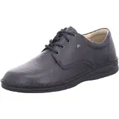 Finn Comfort , Metz, Herren, Schnürer, Schwarz, Leder, NEU - Herrenschuhe Bequemschuhe, Schwarz, leder (caratrangun)