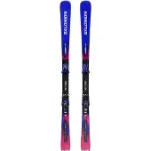 Salomon - Ski Set inkl. Bdg. - Skis de piste - Equipe SL 12 + I12 GW 2027 für Herren aus Holz - Größe 165 cm - Blau