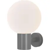 Maytoni Bold Wandleuchte, Wandlampe E27 uplight Grau IP54