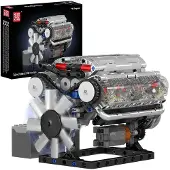 Mould King V8 Engine