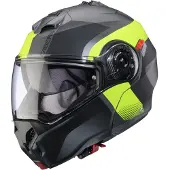 Caberg CabergDukeEvoIndyMattGrauGelbKlapphelm Größe XS