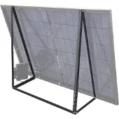 Schwaiger SOBM1030, Montageset, Aluminium, Bodenmontage, Schienenmontiert, Wand-montiert, Schwarz
