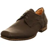 Think GURU Herrenschuhe - elegante Halbschuhe - Schnürschuhe schwarz