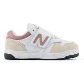 New Balance Infant Girls B480 New-b Hook & Loop White Größe: 20 Wide | Schuhe Outlet | Unisex | Weiß