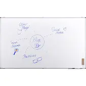 Legamaster Whiteboard UNITE PLUS, magnetisch, mit Markerablage/Marker/Tafellöscher, B 2000 x T 12,6 x H 1200 mm, emaillierter Keramikstahl, weiß