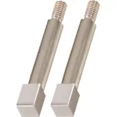 Ks Tools Vierkantadapter, 10mm, 2er Pack, verchromt - 450.0187