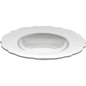 Alessi Suppenteller Dressed White Porzellan 23,3 cm (Set von 4 Stück)
