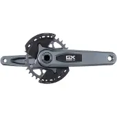 Sram Gx Eagle T-type Dub 55 Mm Wide 2-guards Dm Kurbelgarnitur Mit Leistungsmesser