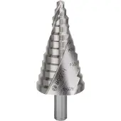 Bosch Stufenbohrer HSS, für Kabelverschraubungen, 6 - 37 mm, 10 mm, 93 mm, 12 Stufen
