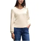 Street One Langarmshirt im Silk Look
