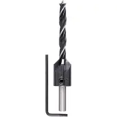 Bosch 7 Mm Wood Countersink Drill Bit Silber