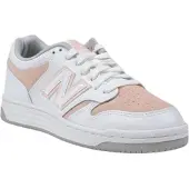 New Balance 480 Weiß mit rosa Turnschuhen – 37.5