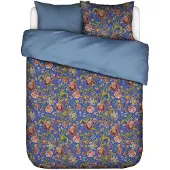 Essenza Bettwäsche-Garnitur Satin Roselina Farbe Ultra marine blue Größe 200x200+2x80x80