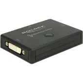 DeLOCK DVI, DVI, Kunststoff, Schwarz, 3840 x 2160 Pixel, 820 mm, 620 mm