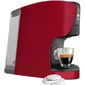 Bialetti 098150531, Pod-Kaffeemaschine, 0,4 l, Kaffeepad, 1450 W, Rot