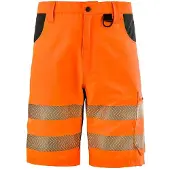 BIG Arbeitsschutz Warnschutz-Shorts PATERSON leuchtorange,Gr.M
