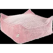 WigiWama Quadrat Sitzhocker, Pink Mousse