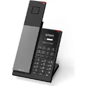Snom HD351A, IP-Telefon, Schwarz, Kabelgebundenes Mobilteil, Tisch/Wand, Antibakteriell, 1.881792 - 1.897344 GHz