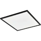 Eglo SALOBRENA-Z Wand-/Deckenleuchte Lampe Beleuchtung - L59,5 x B59,5 x H5 cm - schwarz - 33W inkl. - IP20
