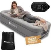 Juskys Sapri, Einzelmatratze, Rechteck, Integrierte Luftpumpe