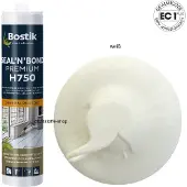 Bostik H750 Seal N Bond Premium 1K Hybrid Klebdichtstoff 435g Kartusche Weiß