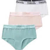 Bench . Panty Packung, 3 Stk. unifarben und meliert, mit Logobund, Baumwollmischung