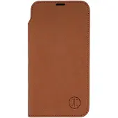 JT BERLIN Echtleder BookCase Tegel für Apple iPhone 17 Air cognac