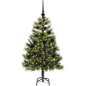 vidaXL Fedde (mit LEDs und schwarzen Bällen)