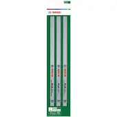 Bosch Sägeblätter für Bügelsäge, 1600A032UN, 300 mm, 32 TPI, 3 Stück