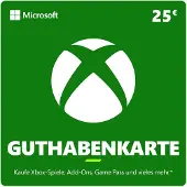 Xbox Guthabenkarte 25 EUR