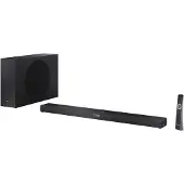 Sharp - 2.1ch Ultra-slim Dolby Atmos / DTS Virtual:X Soundbar with Wireless Subwoofer HT-SBW320