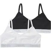 Bench . Bustier Packung, 2 tlg. Bündchen mit Logoschriftzug, verstellbare Träger
