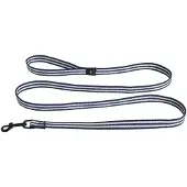 HAY - Dogs Leash Flat - S/M - Blue and white stripe