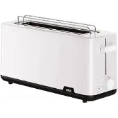 Braun HT 1110, 2 Scheibe(n), Weiß, Kunststoff, Drehregler, 1030 W