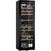 Bosch Serie 6 KWK36ABGA, Weinkühler mit Kompressor, Freistehend, 199 Flasche(n), 50 W, G, Schwarz