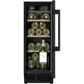 Bosch KUW20VHF0, Weinkühler mit Kompressor, Integriert, 21 Flasche(n), 70 W, F, Schwarz