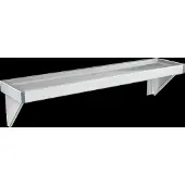 Kwc AR Ablage, SATURN, Edelstahl, 3000x138x142 mm, Aufputz