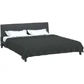 vidaXL Ganzjahresbettdecke Anthrazit 240 x 260 cm Mikrofaser