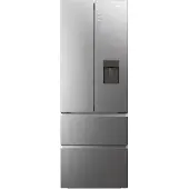 Haier French Door "HFR7720DWMP", Energieeffizienz: D, silber (edelstahl), B:70cm H:200,6cm T:67,5cm, Kühlschränke, French Door