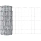 vidaXL Eurozaun 0,4 x 50 m PVC-beschichtetes Eisen