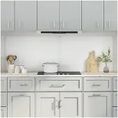 vidaXL Küchenrückwand 2 pcs Transparent 90 x 60 cm Gehärtetes Glas
