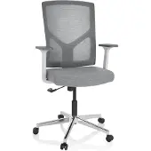 Hjh OFFICE BRETON BASE W - Home Office Bürostuhl Grau