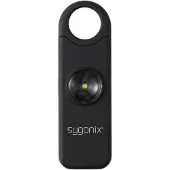 Sygonix Taschenalarm Schwarz mit LED 130 dB SY-7187884