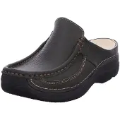 Wolky Pantolette, offener Schuh im Roll-Slide Design, Farbe Waldgrün, Größe 42