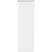 vidaXL Verdunkelungsrollo Weiß 45x150cm Stoffbreite 40,7 cm Polyester