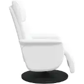 vidaXL Massage Relaxsessel Weiß Kunstleder