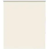 vidaXL Verdunkelungsrollo Cremeweiß 140x175cm Stoffbreite 136,6cm