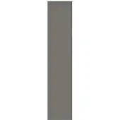 vidaXL Verdunkelungsrollo Grau 55x210 cm Stoffbreite 50,7 cm Polyester