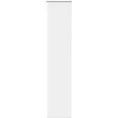 vidaXL Verdunkelungsrollo Weiß 60x210cm Stoffbreite 55,7 cm Polyester